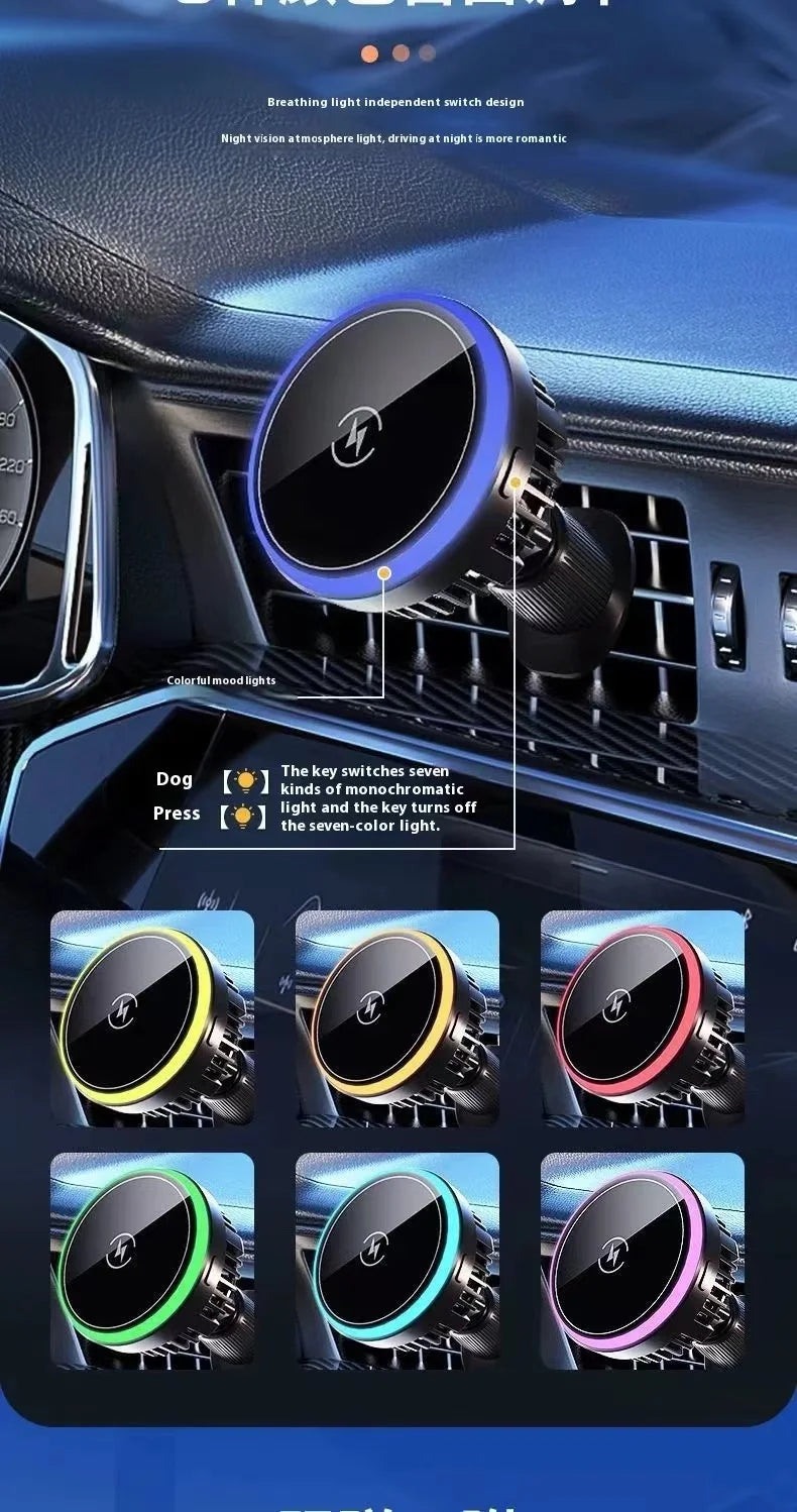 Magnet Cooler Wireless Charging Radiator Phone Radiator Cooler Magsafe Cooling Base Magnetic Cooler Rechargeable For iPhone